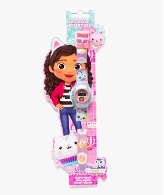 GEMO Montre digitale enfant avec bracelet souple - Gabby’s Dollhouse rose standard