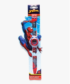 GEMO Montre digitale enfant avec motif Spiderman - Marvel Bleu