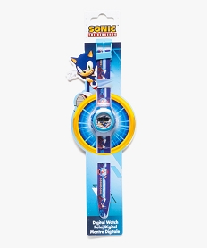 GEMO Montre digitale enfant avec bracelet souple - Sonic The Hedgehog bleu standard