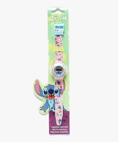 GEMO Montre digitale enfant motif Stitch - Disney Rose