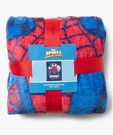 GEMO Couverture en maille polaire enfant - Spidey Marvel Bleu