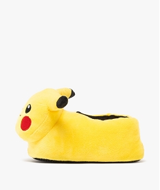 chaussons garcon en volume pikachu avec oreilles en relief - pokemon jaune standardK258901_3