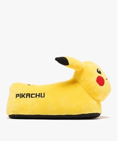 GEMO Chaussons 3D forme Pikachu garçon - Pokemon jaune standard