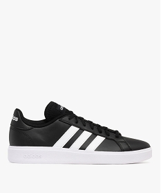 GEMO Baskets Grand Court Base style rétro homme - Adidas noir vif