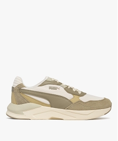 GEMO Baskets homme running dessus en mesh et détails suédés XRAY Speed Lite - Puma beige standard