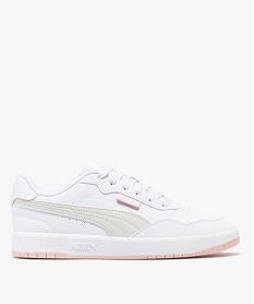 GEMO Baskets femme style rétro Court Ultra Lite - Puma blanc chine