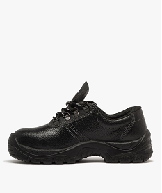 chaussures de securite homme low-cut dessus en cuir graine noir vifK283001_3
