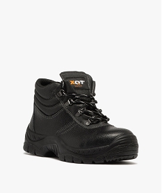 chaussures de securite homme mid-cut dessus en cuir graine noir vifK283201_2