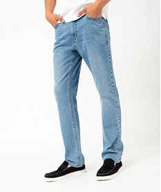 jean coupe regular legerement delave homme gris jeans delavesK287201_1