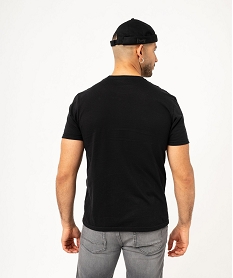 tee-shirt manches courtes avec motif xxl homme - pokemon noirK307201_3