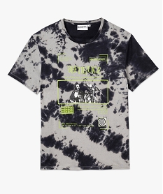 tee-shirt manches courtes imprime homme - beetlejuice gris tee-shirtsK308601_4