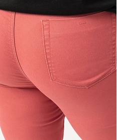 pantalon coupe regular femme grande taille rose pantalons et jeansK319401_2
