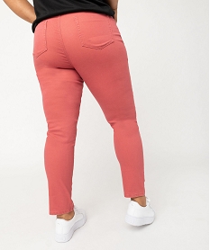 pantalon coupe regular femme grande taille rose pantalons et jeansK319401_3