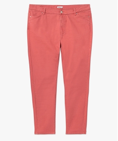 pantalon coupe regular femme grande taille rose pantalons et jeansK319401_4