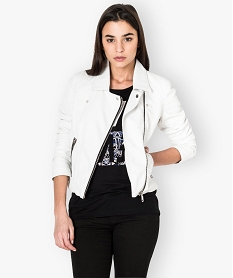 GEMO Veste bicolore style collège femme Noir