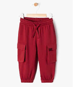 pantalon en maille coupe cargo bebe garcon rougeK383401_1