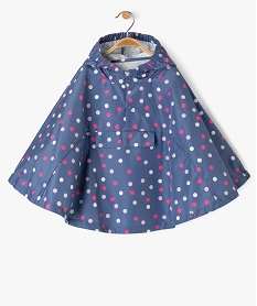 GEMO Imperméable coupe-vent forme cape bébé Bleu