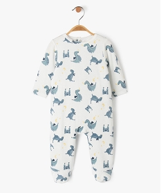 GEMO Pyjama en velours à motifs dragons bébé garçon Beige