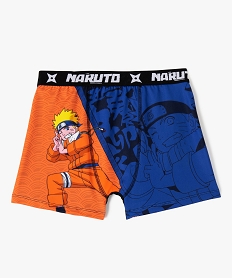 GEMO Boxer en microfibre imprimé garçon - Naruto Bleu