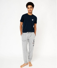 GEMO Pyjama bicolore homme - Camps United Bleu