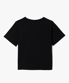 tee-shirt manches courtes ample imprime fille - hatsune miku noir tee-shirtsK558501_3