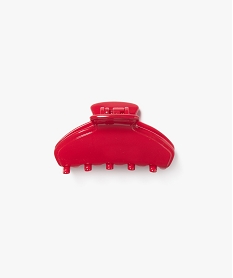 GEMO Pince crabe pour les cheveux 5 dents rouge standard