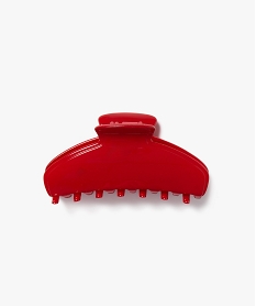 GEMO Pince crabe pour les cheveux 7 dents rouge standard