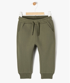 GEMO Pantalon de jogging avec intérieur molletonné bébé Vert