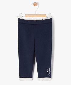 GEMO Legging réversible bébé fille - LuluCastagnette Bleu