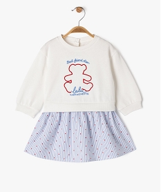 GEMO Robe 2 en 1 bébé fille - LuluCastagnette Beige