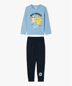 GEMO Pyjama bicolore avec motif Pikatchu garçon - Pokemon Bleu