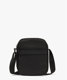 GEMO Pochette en textile avec bandoulière homme noir standard