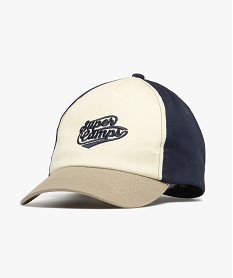 GEMO Casquette tricolore avec inscription brodée garçon - Camps United Beige