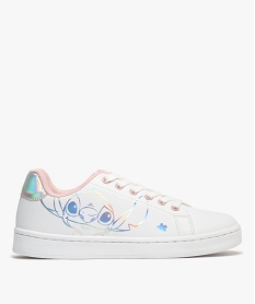 GEMO Baskets avec motif Stitch scintillant femme - Disney blanc standard