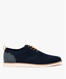 GEMO Derby en mesh sur semelle sport homme - Mario Baldano Bleu