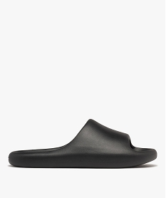 GEMO Mules de plage moulées avec bride femme noir standard