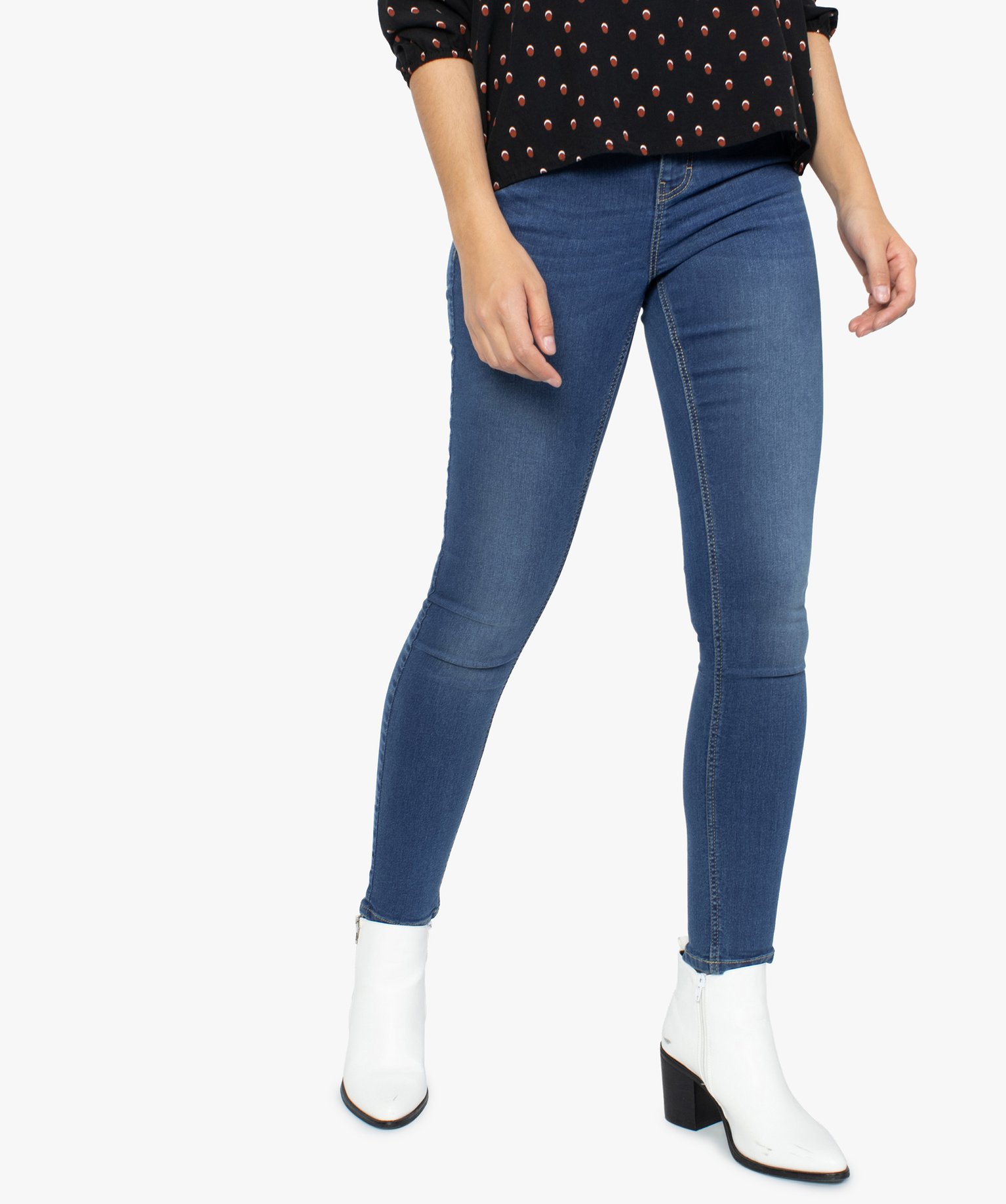 Jegging femme taille discount basse