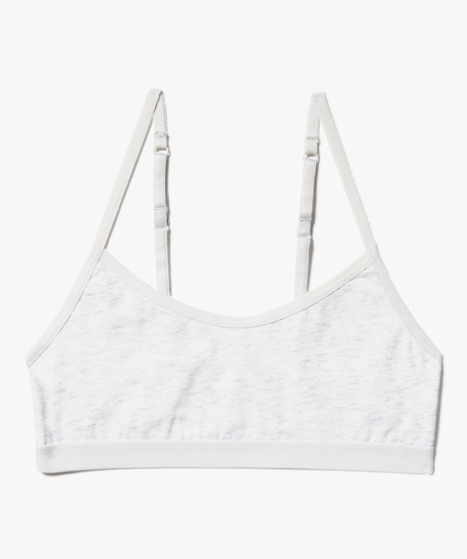 Gemo sous vetements brassiere fille a fines bretelles gris soutiens gorge brassieres fille GEMO