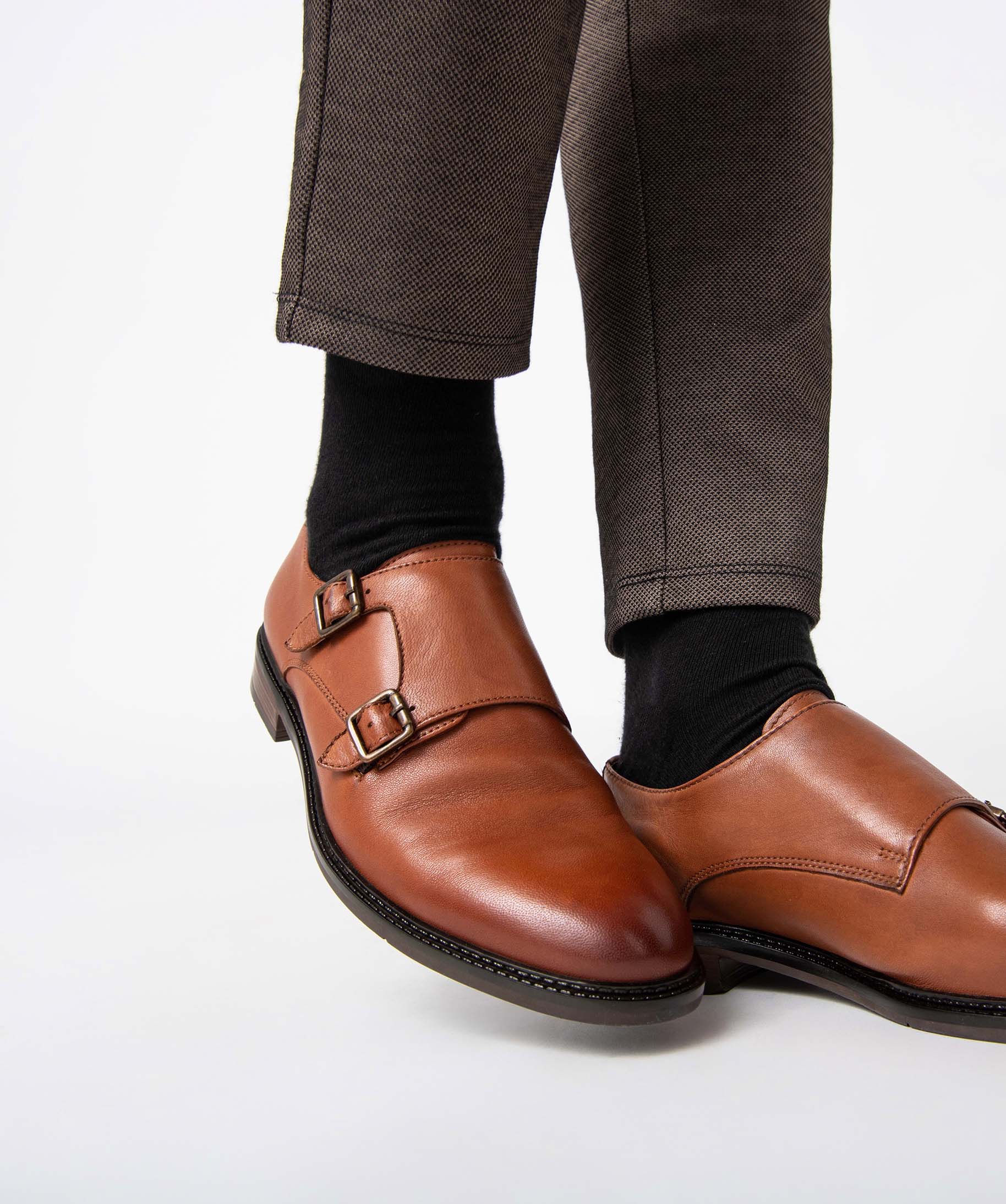 Derbies fashion à boucle homme