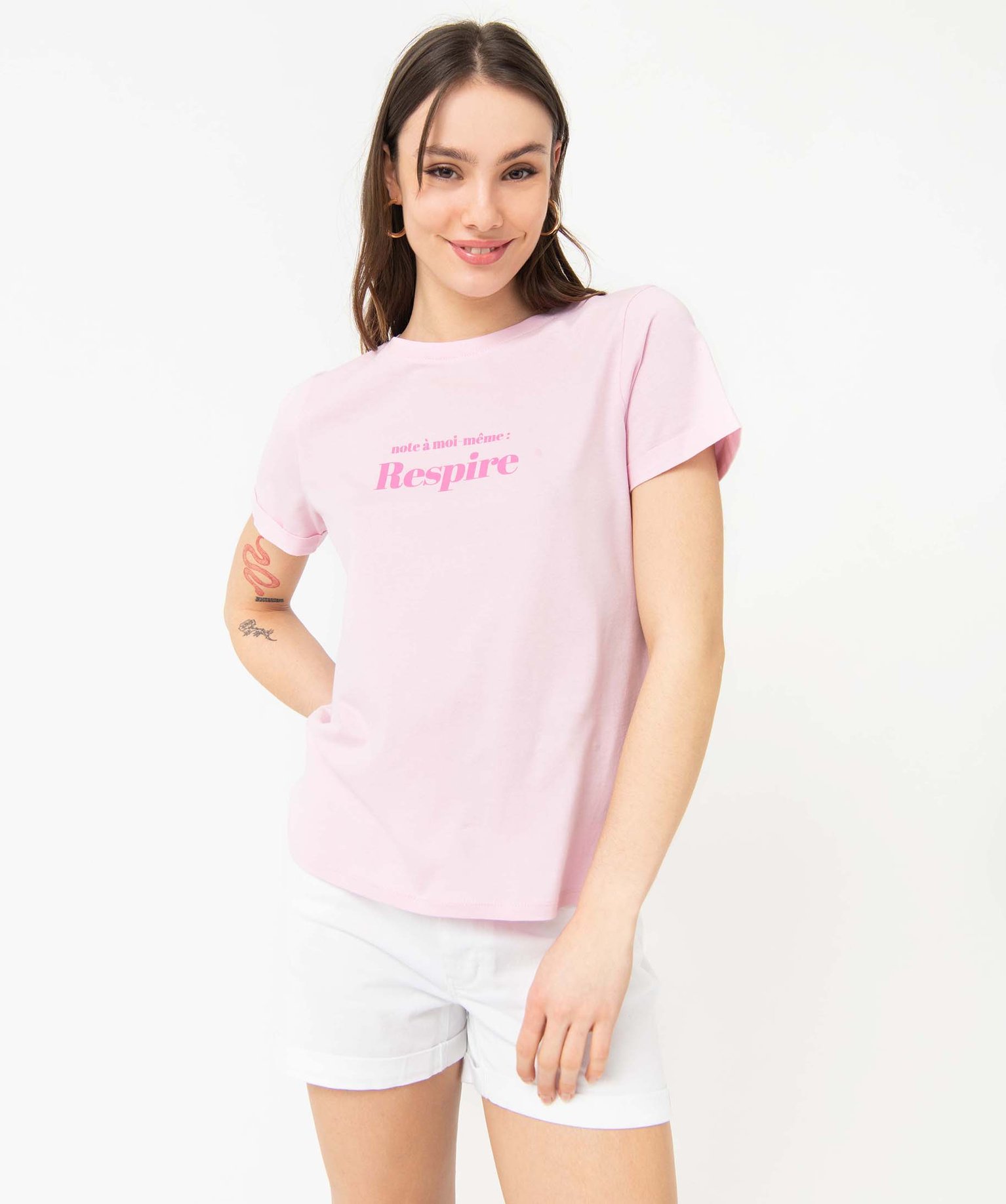 T shirt gemo discount femme