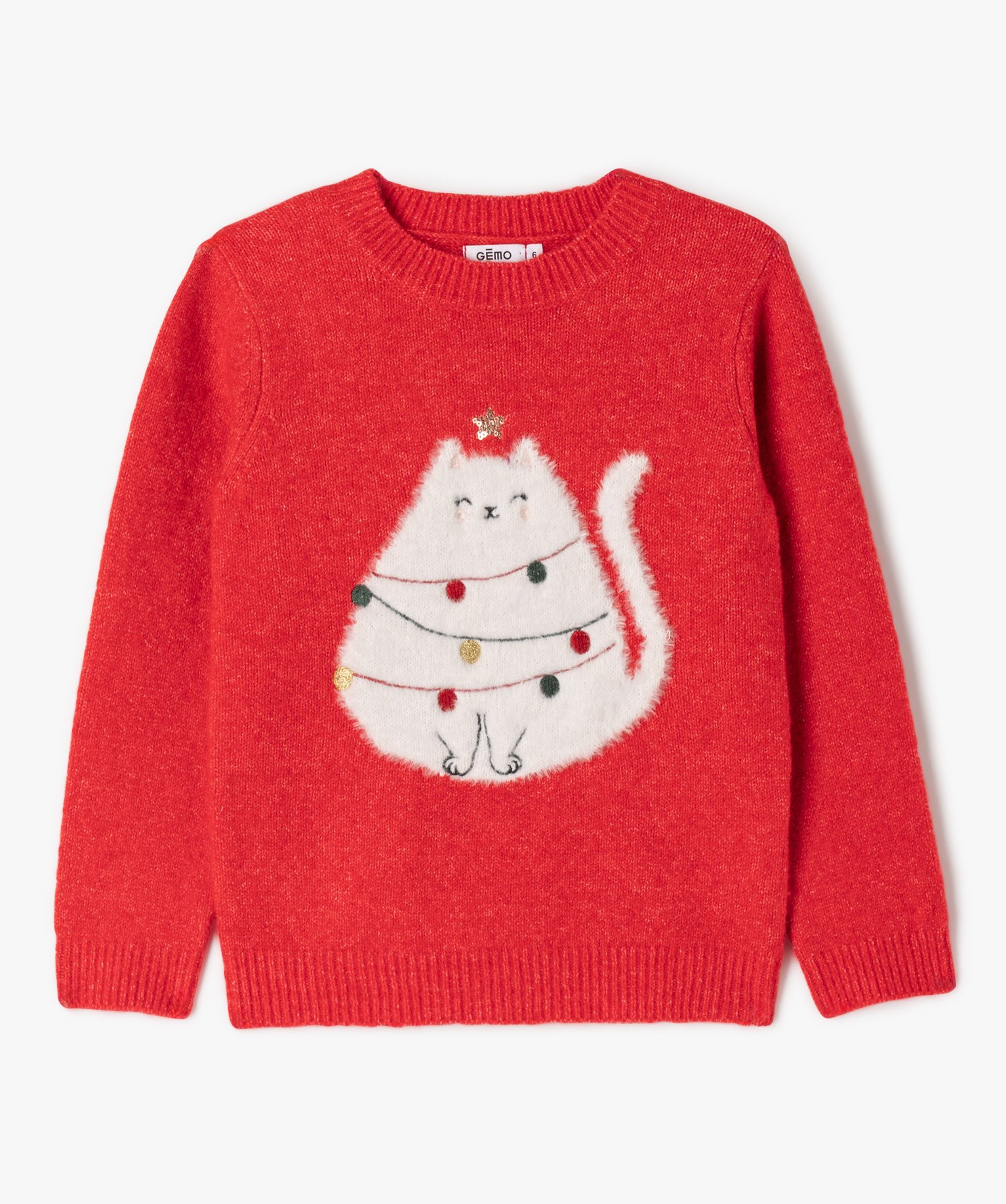 Gemo pull noel fille sale